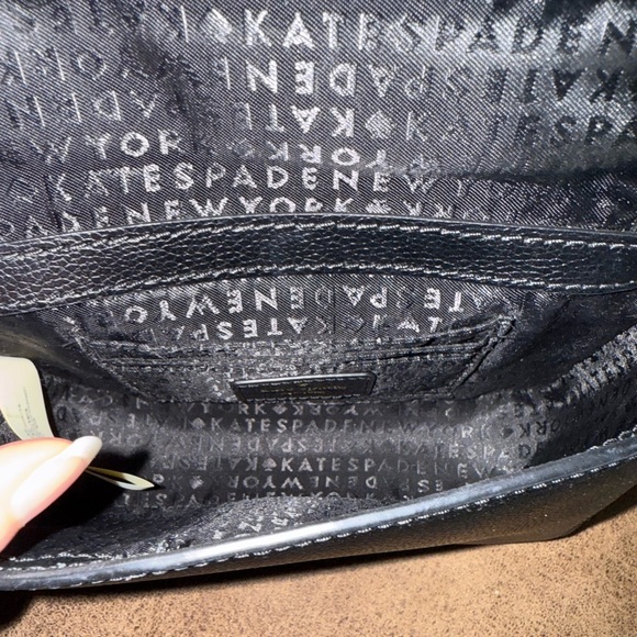 Kate Spade Black Leather Crossbody Bag - Picture 6 of 6